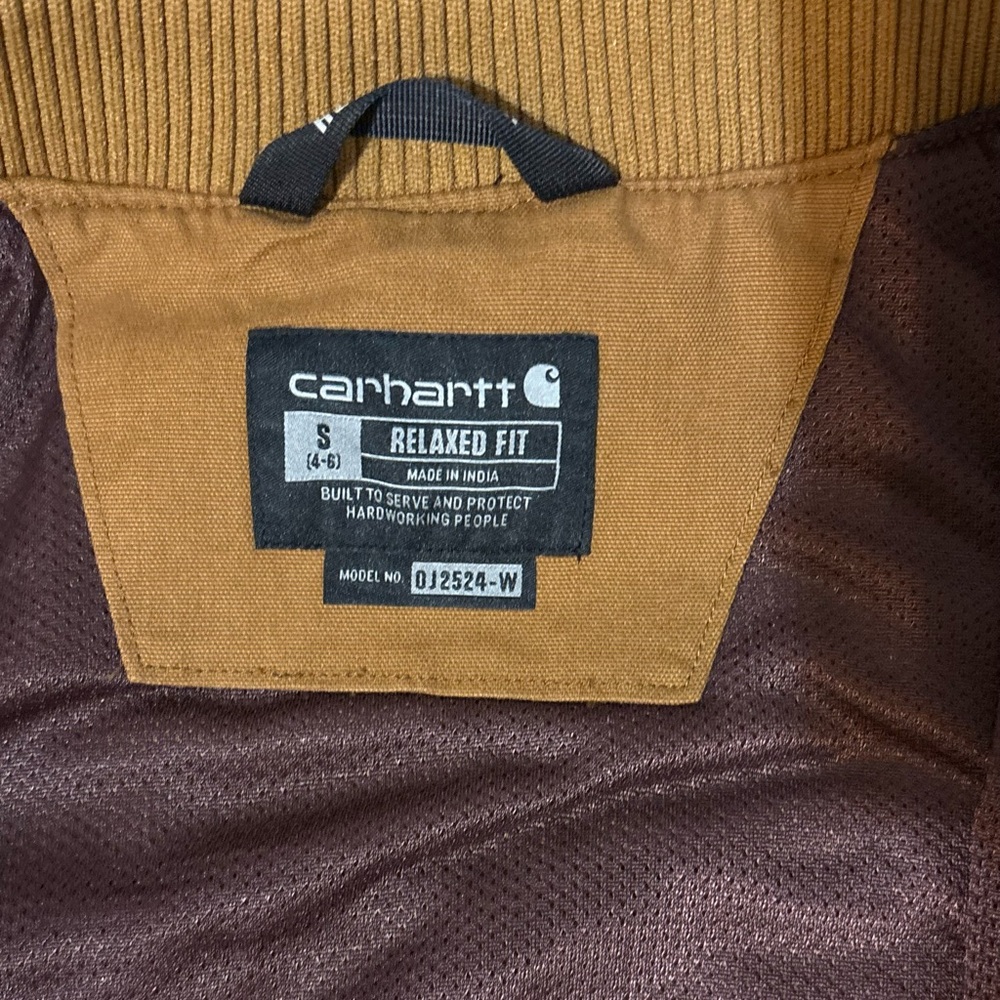NEW-Carhartt Tan Bomber Jacket - Picture 4 of 6